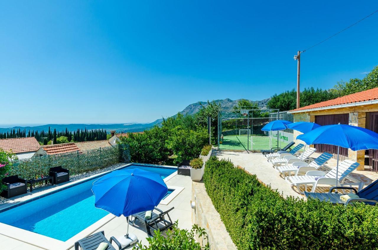 Villa Mateo With Private Pool 그루다 외부 사진